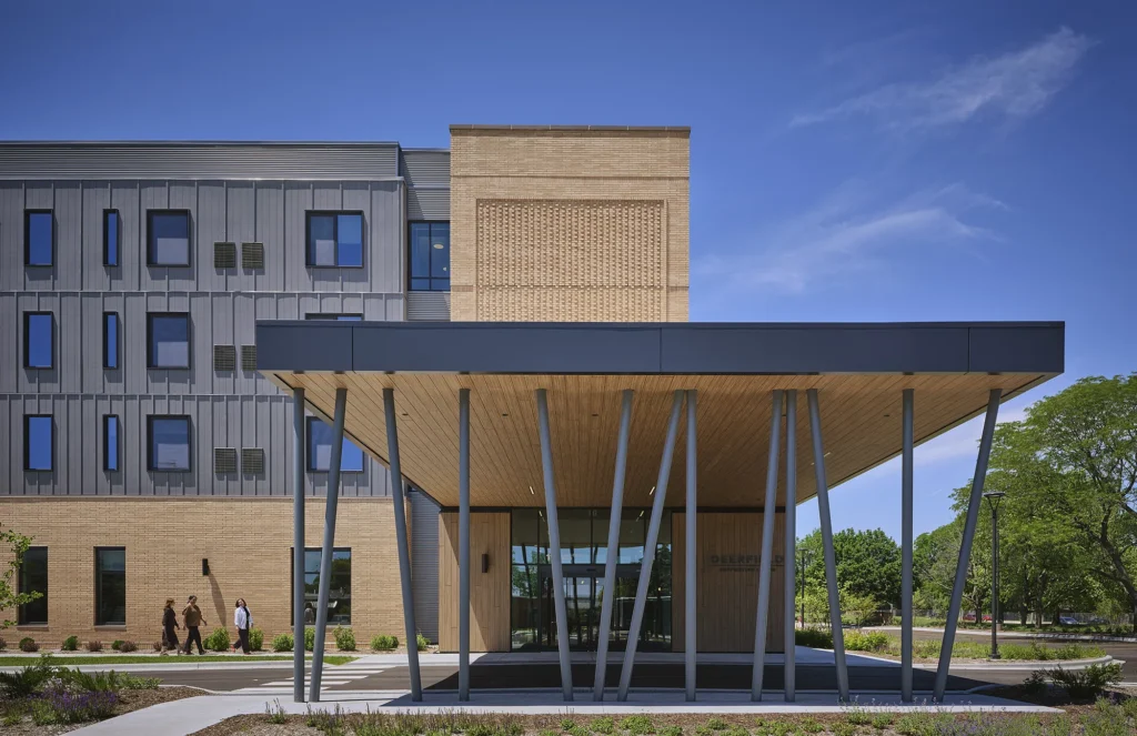 Deerfield Supportive Living entrance canopy